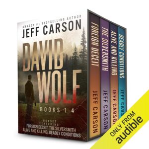 The David Wolf Mystery Thriller Series: Books 1-4 Audible Audiobook – Unabridged